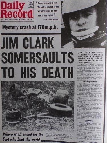 Article sur la disparition de Jim dans le Daily Record